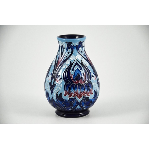 1064 - Paul Hilditch for Moorcroft, a Hesperian Crown Imperial limited edition vase, Moorcroft Collectors C... 