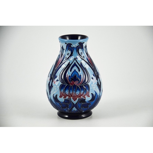 1064 - Paul Hilditch for Moorcroft, a Hesperian Crown Imperial limited edition vase, Moorcroft Collectors C... 