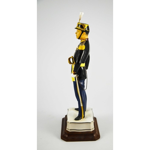 1463 - A Royal Worcester model of an Officer of the Palatine Guard, 1964, modelled by Neal French, numbered... 