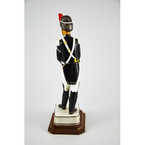 1478 - A Royal Worcester model of a Gendarme from the papal series, 'Gendarme of the Dendarmeria Pontificia... 