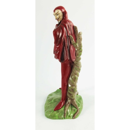 1512 - A Carlton Ware limited edition figure Mephisto, number 144 of 500, 26cm high