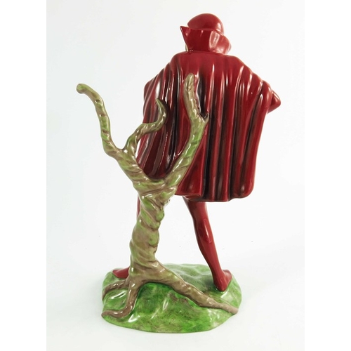 1512 - A Carlton Ware limited edition figure Mephisto, number 144 of 500, 26cm high