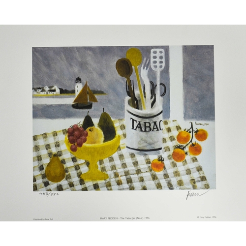 294 - Mary Fedden RA (1915-2012), The Tabac Jar (No.2), 1996, print, signed and numbered 483 of 550, print... 