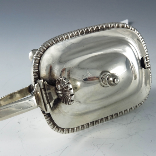 2077 - Robert Cattle and James Barber, York 1812, a George III Provincial silver mustard pot, double ogee m... 