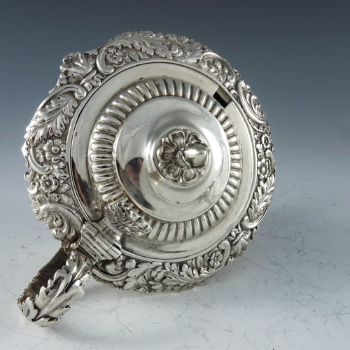 2083 - Rebecca Emes and Edward Barnard, London 1816, a George III silver and gilt lined mustard pot of comp... 