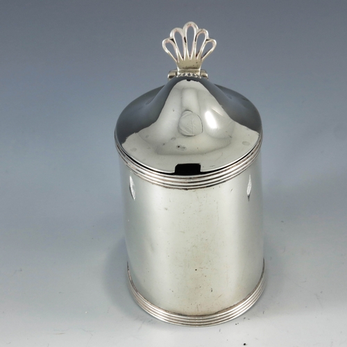 2092 - Peter and Ann Bateman, London 1796, a George III silver mustard pot, straight sided oval form, plain... 