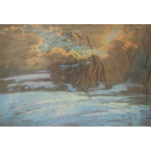 309 - William Thornton Brocklebank (1882-1970), Kendal, pastel, monogrammed and titled, 17.5cm x 26cm, tog... 