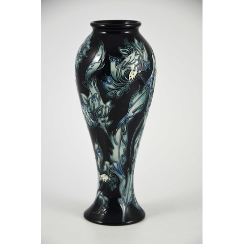 1051 - Michelle Martin for Moorcroft, a Guinevere limited edition vase, 2003, inverse baluster form, 74 of ... 