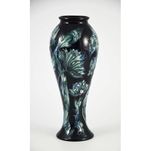 1051 - Michelle Martin for Moorcroft, a Guinevere limited edition vase, 2003, inverse baluster form, 74 of ... 