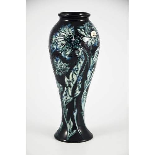 1051 - Michelle Martin for Moorcroft, a Guinevere limited edition vase, 2003, inverse baluster form, 74 of ... 