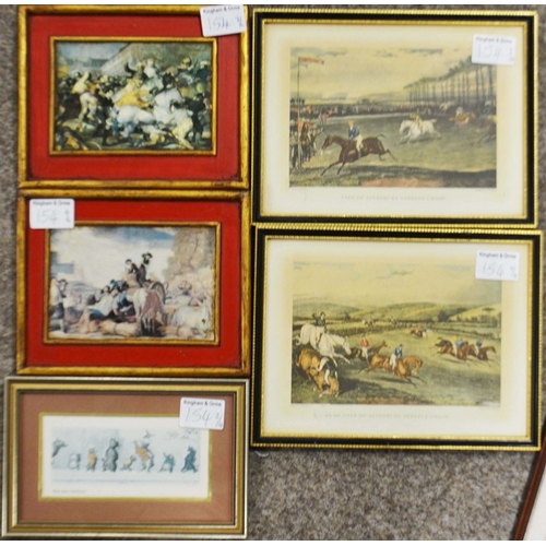 154 - 19th Century watercolour, Dutch Boy, together with various prints and watercolours.  (12)