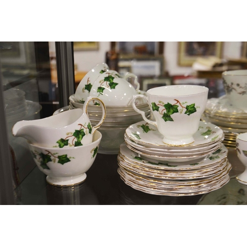 363 - Colclough  Ivy leaf tea wares and a Coalport 'My Fair Lady' part tea set.  (15+)