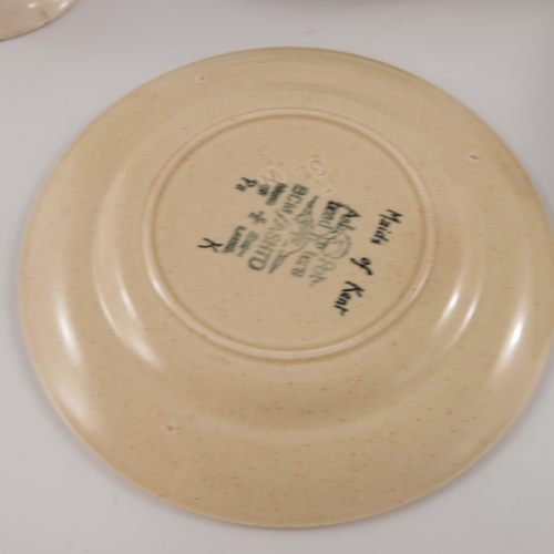 1252 - Ashtead Pottery nursery and advertising wares, including Christopher Robin plates and jug, Maids of ... 