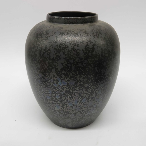 918 - A Poole pottery Calypso vase, ovoid form, 23cm high together with a Poole pottery Living Glaze Galax... 