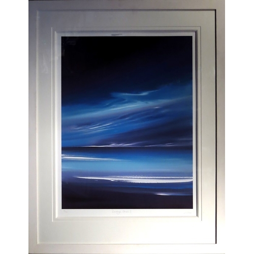 301 - Jonathan Shaw (b.1959), Indigo Skies 1, limited edition print 13/15, 64cm x 48cm, framed