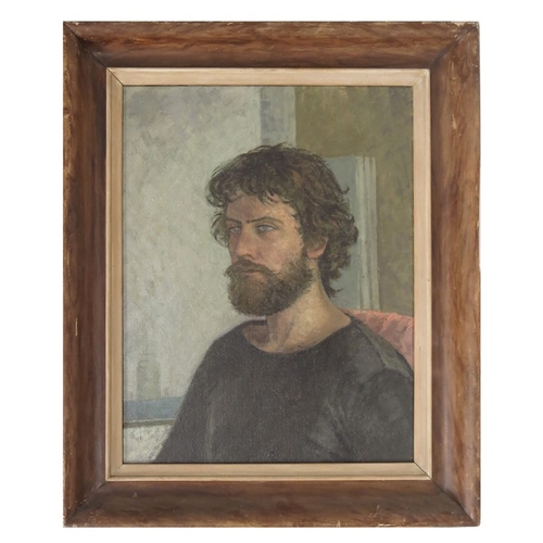 363 - Anthony Baynes (1921-2003), Adam, oil on canvas, label on verso, 46cm x 35cm, framed