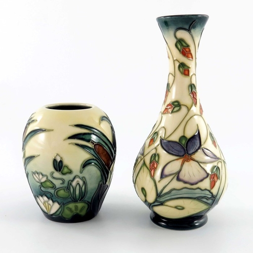 610 - Rachel Bishop for Moorcroft, Sweet Thief vase, 2001, baluster form, impressed and painted marks, 16.... 