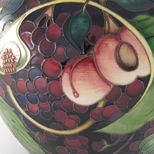 627 - Emma Bossons for Moorcroft, a large Queens Choice vase, circa 2000, ovoid form, impressed marks and ... 