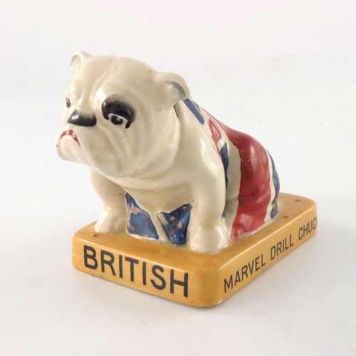 746 - Royal Doulton for Louis Wearden and Guy Lee Ltd., British Bulldog figure, Marvel Drill Chuck, circa ... 