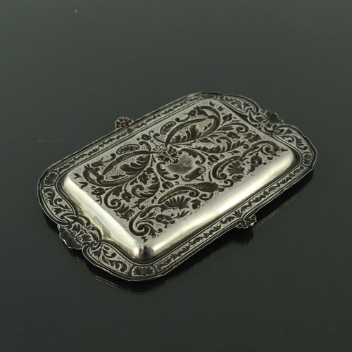 200 - An Edwardian silver tray, Walker and Hall, Sheffield 1903, rectangular form embossed with green man ... 