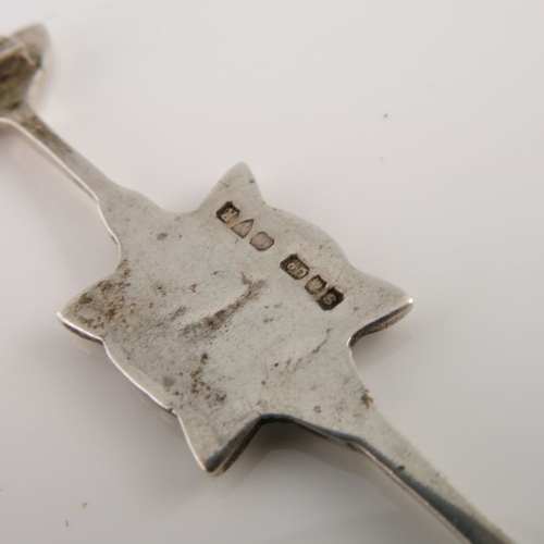 334 - Alexander Ritchie, an Arts and Crafts Iona silver brooch, maker's marks for Shipton and Co., hallmar... 