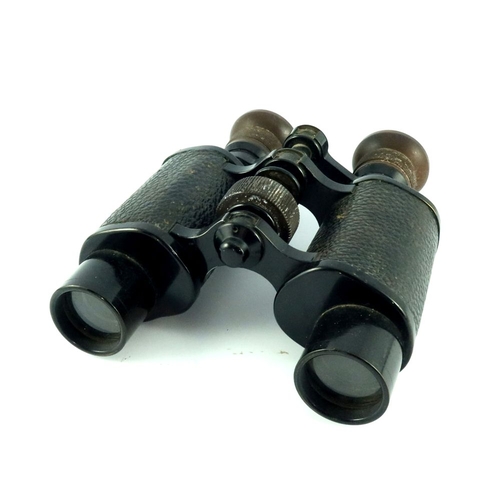 393 - A World War One era set of binoculars, The Imperial Aitchison London, 8x NR28437 FOREIGN