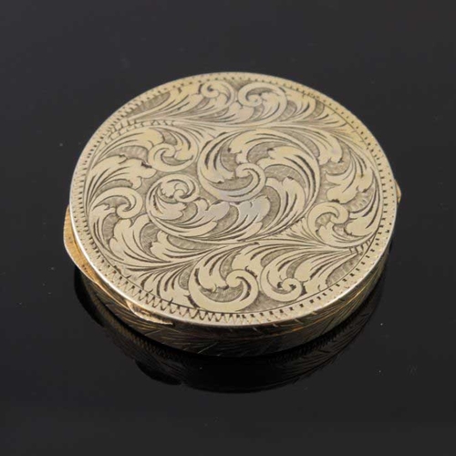 27 - Two Continental silver gilt powder compacts, each with printed enamelled covers depicting courtly co... 