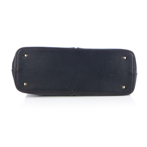 14 - Burberry, a hobo handbag, crafted from black calf leather, featuring a single leather shoulder strap... 