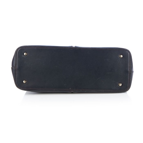 14 - Burberry, a hobo handbag, crafted from black calf leather, featuring a single leather shoulder strap... 