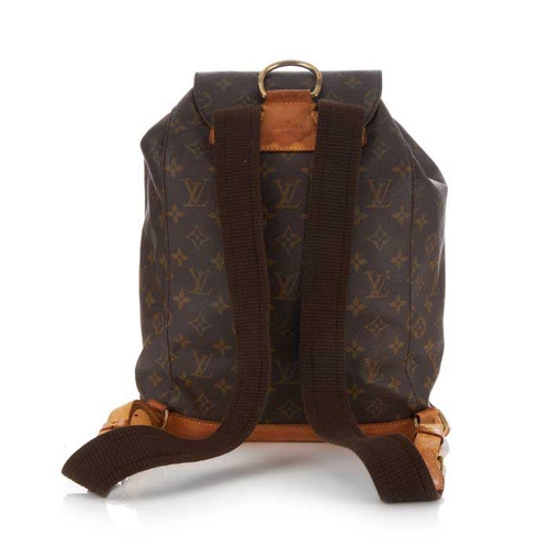 214 - Louis Vuitton, a monogram Montsouris GM backpack, designed with maker's signature monogram coated ca... 