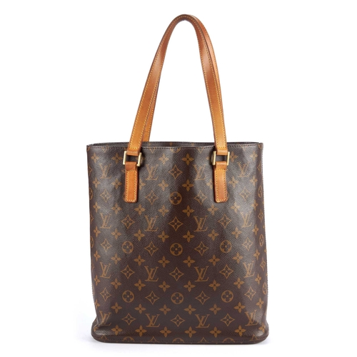 220 - Louis Vuitton, a monogram Vavin GM handbag, featuring flat vachetta leather handles, an open top and... 