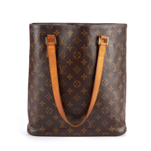 220 - Louis Vuitton, a monogram Vavin GM handbag, featuring flat vachetta leather handles, an open top and... 
