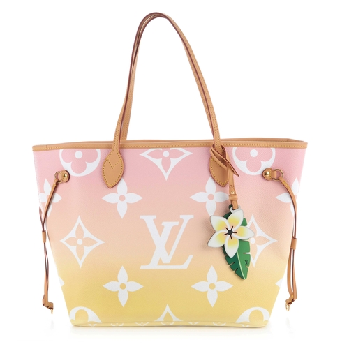 230 - Louis Vuitton, a limited edition By The Pool Neverfull MM handbag, designed with a giant monogram, p... 
