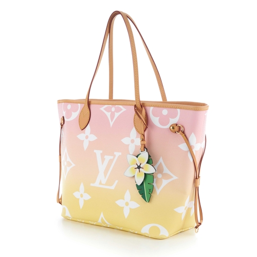 230 - Louis Vuitton, a limited edition By The Pool Neverfull MM handbag, designed with a giant monogram, p... 