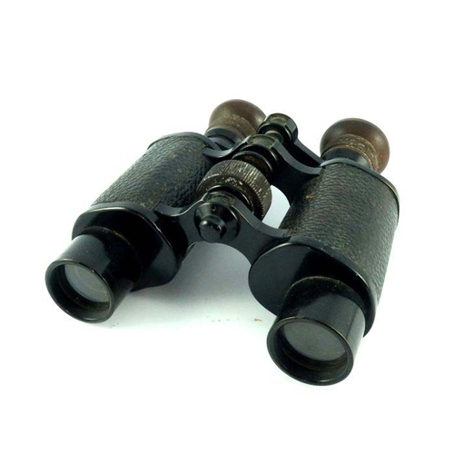 203 - A World War One era set of binoculars, The Imperial Aitchison London, 8x NR28437 FOREIGN