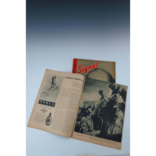 209 - Two editions of the Second World War German propaganda magazine Signal, English language editions, S... 