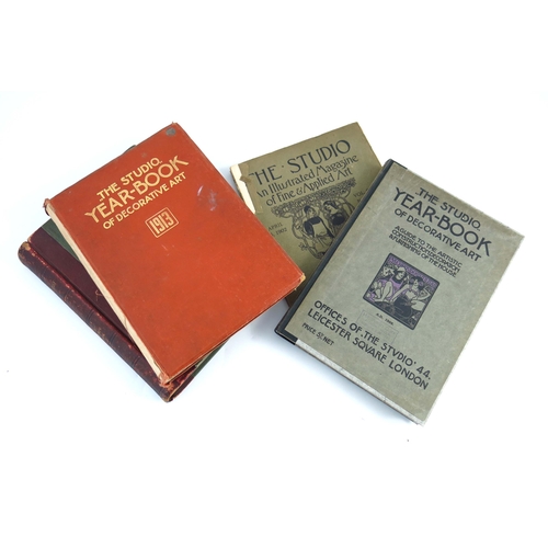 211A - Various volumes of the Studio Yearbook and the Studio magazine, including 1908, 1913, 1904 and April... 