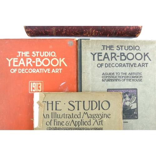 211A - Various volumes of the Studio Yearbook and the Studio magazine, including 1908, 1913, 1904 and April... 