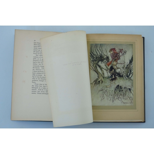 216 - Arthur Rackham, illustrator, Undine, by W.L. Courtney, 1909, William Heinemann, London, gilt tooled ... 