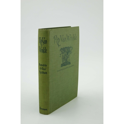 216 - Arthur Rackham, illustrator, Undine, by W.L. Courtney, 1909, William Heinemann, London, gilt tooled ... 