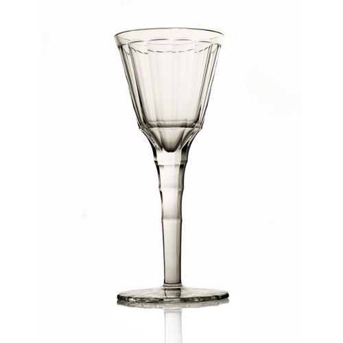 399 - Emil Hoppe for E Bakalowits & Sohne, Vienna, a Secessionist wine glass, 1906, from service no. 130, ... 