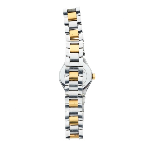 229 - Baume & Mercier, a stainless steel and 18ct gold Riviera bracelet watch, reference 65507, quartz mov... 