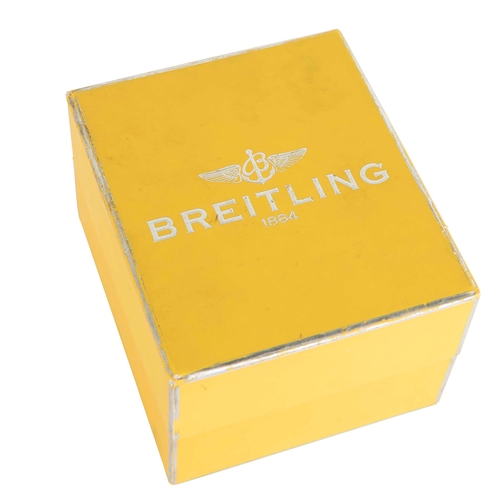 246 - Breitling, a stainless steel and 18ct gold Chronomat chronograph bracelet watch, reference B13352, s... 