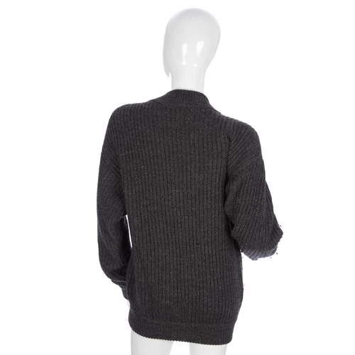 513 - A selection of men's designer knitwear, to include a grey wool jumper by Salvatore Ferragamo, a blac... 