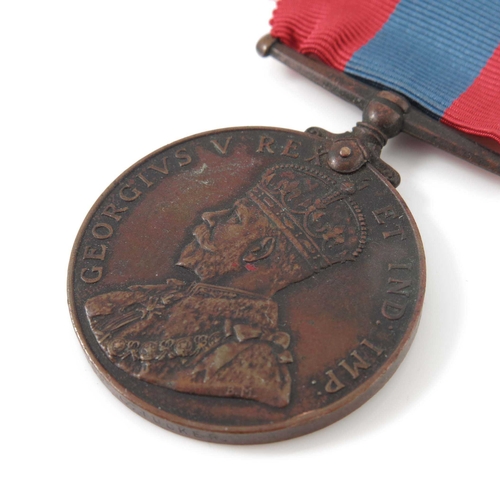 353 - George V Imperial Service Medal, awarded to Arthur Adcock, cased, together with a George V Special C... 