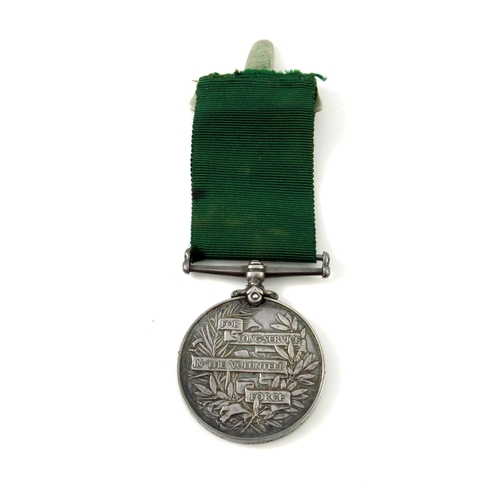 354 - Edward VII Volunteer Long Service Medal, awarded to Private G.J. Malin 4th Volunteer Battalion East ... 