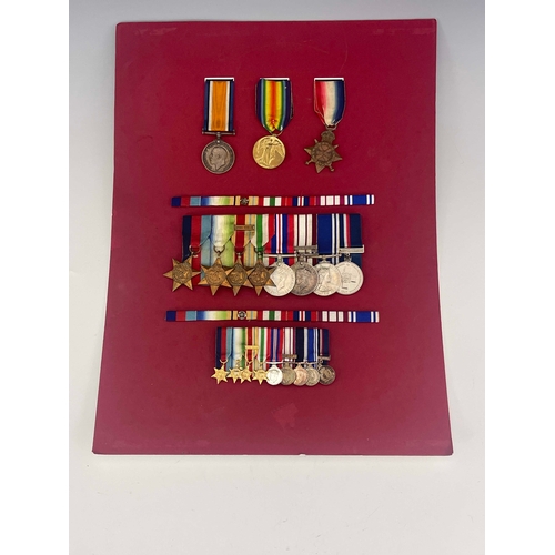 357 - First and Second World War medal group: Lieutenant R.H. Robinson, Royal Warwickshire Regiment; 1914-... 