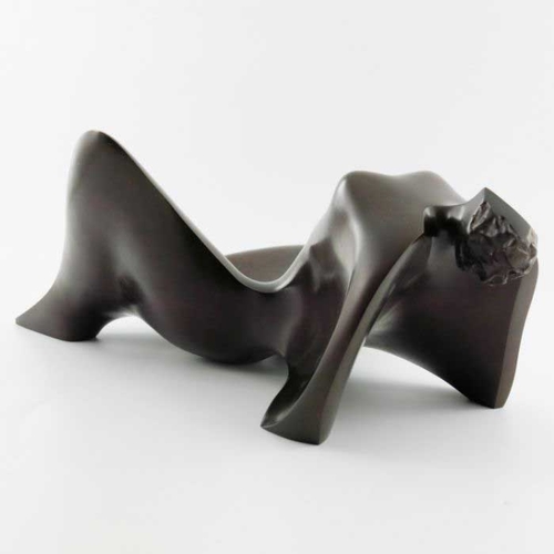 498A - Dorothy Brook (British, 20th/21st Century), Reclining Nude, bronze, from an edition of 9, 20cm high,... 