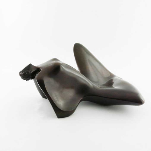 498A - Dorothy Brook (British, 20th/21st Century), Reclining Nude, bronze, from an edition of 9, 20cm high,... 