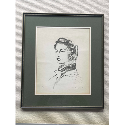 612 - Pietro Annigoni (Italian, 1901-1988), Queen Elizabeth II (1954), signed l.r., lithograph No.62/850, ... 